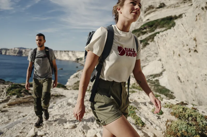 Fjallraven Womens Vardag Shorts Green-6